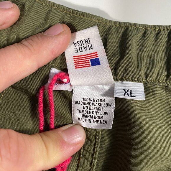 Topo Designs Belted Mountains Shorts Size XL 36x7 Green - Picture 6 of 10